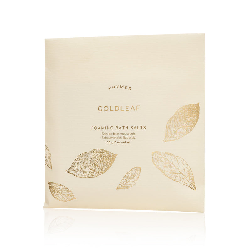 Thymes, Goldleaf Foaming Bath Salts Envelope