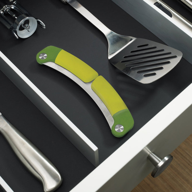 Joseph Joseph, Mezzaluna Herb Chopper, Folding Knife, Herb Rocking Cutter, 