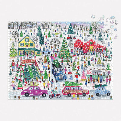 1,000 Piece Puzzle: Michael Storrings Christmas Scene