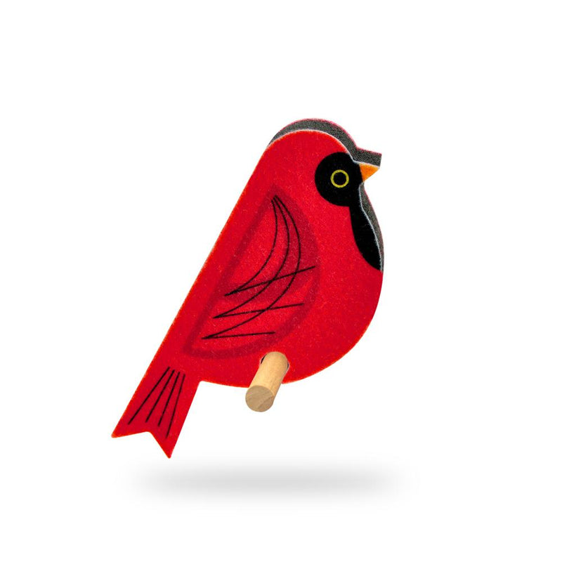 Perched Bird Sponges, Set of 4