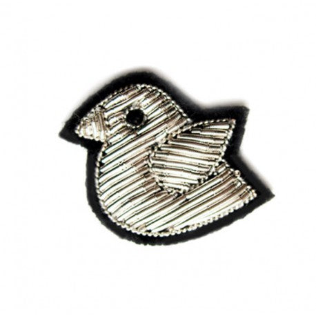 Embroidered Pin: Baby Bird
