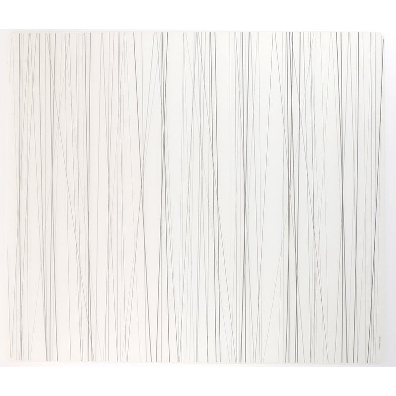 Silicone Placemat, Stream in Silver