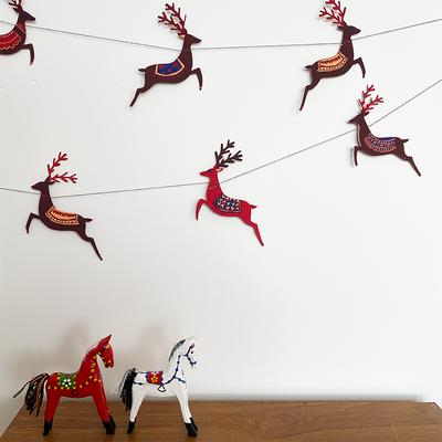 Reindeer Garland