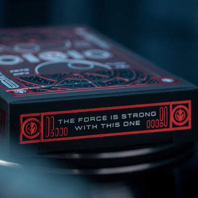 Star Wars, The Dark Side Playing Card Deck in Red