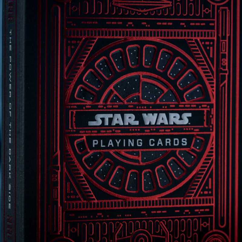 Star Wars, The Dark Side Playing Card Deck in Red