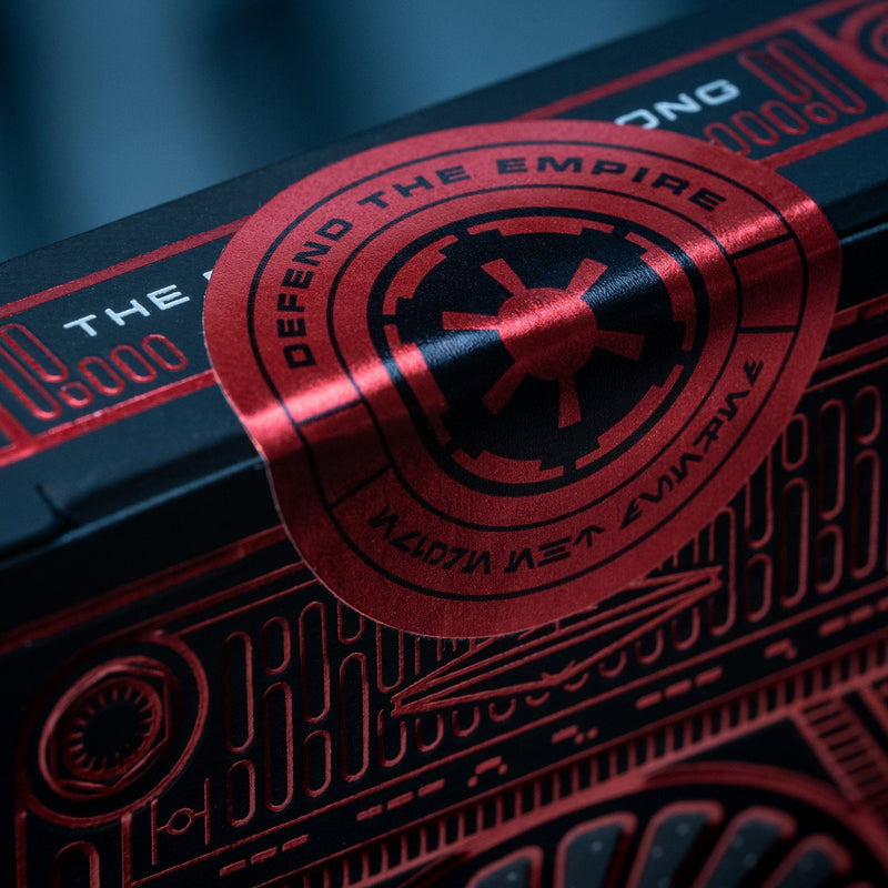 Star Wars, The Dark Side Playing Card Deck in Red