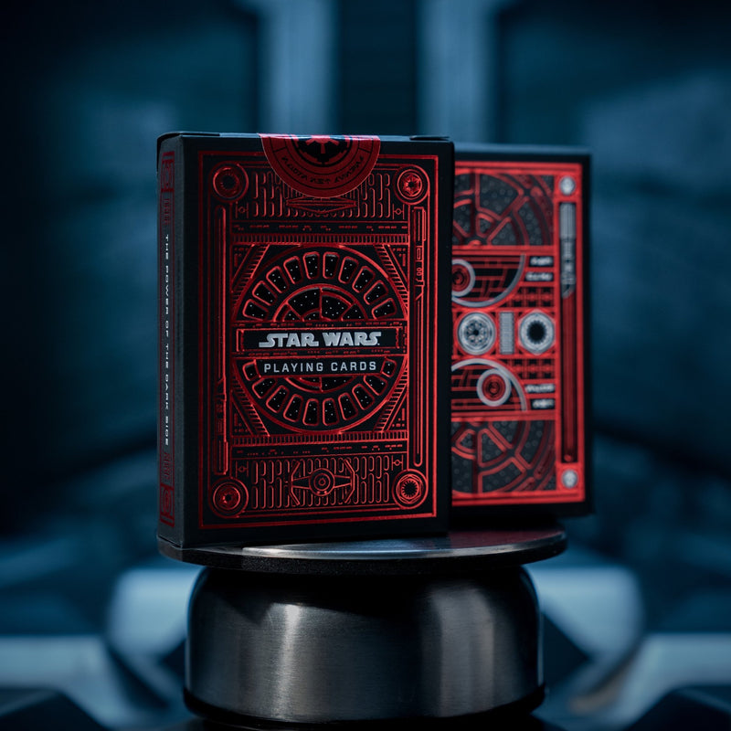 Star Wars, The Dark Side Playing Card Deck in Red