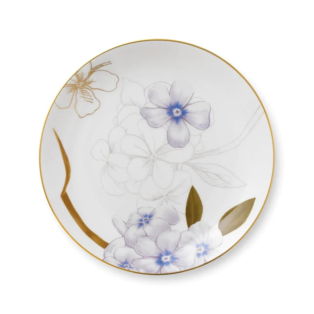 Royal Copenhagen Flora: Rhododendron Lunch Plate