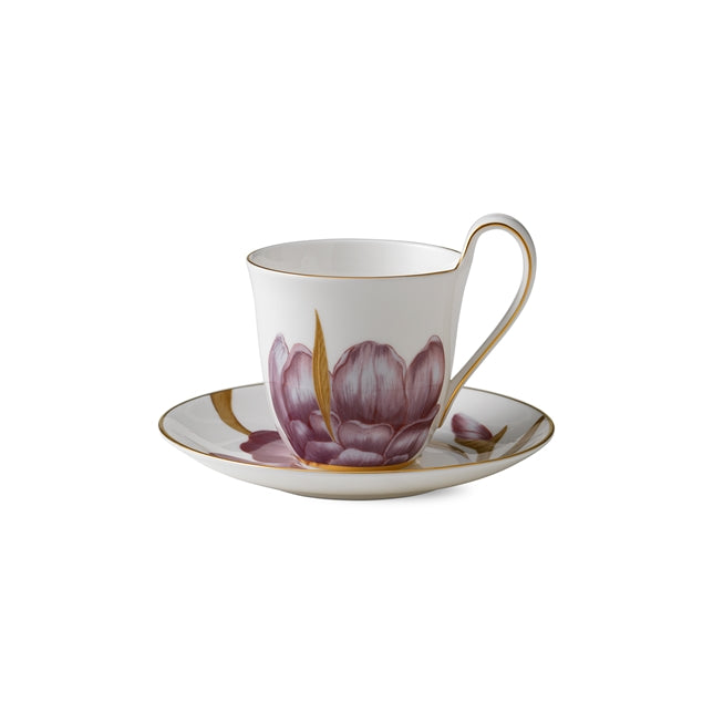 Royal Copenhagen Flora: Iris Cup + Saucer