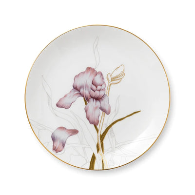 Royal Copenhagen Flora: Iris Lunch Plate