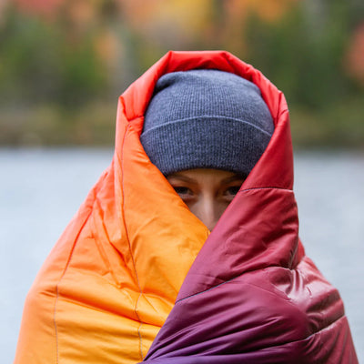 Rumpl, Puffy Blanket in Pyro Fade