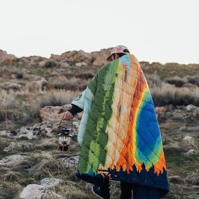 Rumpl, Puffy Blanket in Yellowstone