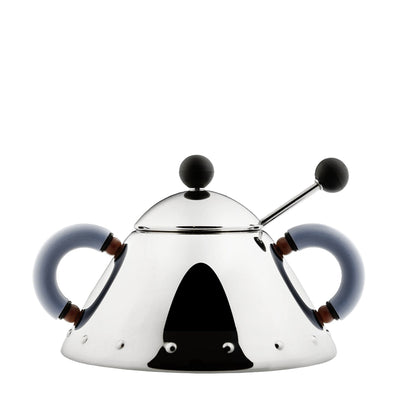 Alessi Sugar Bowl with Spoon - 9097