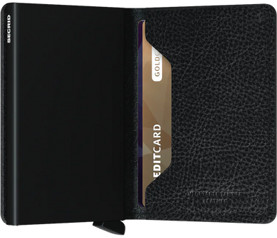 Slimwallet Veg Black-Black, by Secrids