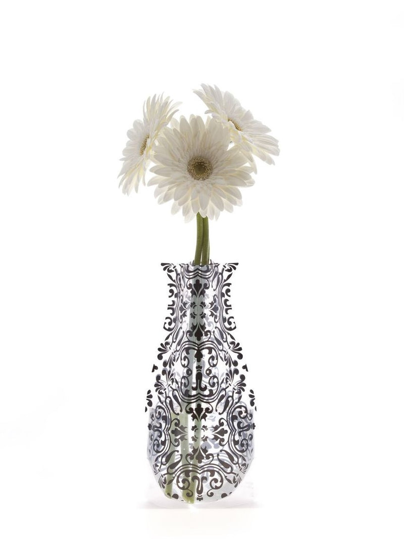 Expandable Flower Vase, Chichi Black