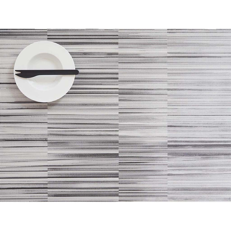 Placemat - Sakiori Rectangle in Black and White