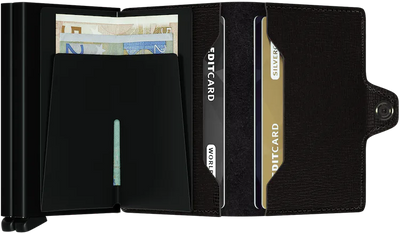 Twinwallet Crisple Black, by Secrids