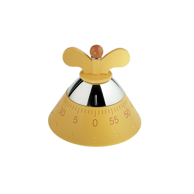 Alessi, Michael Graves Kitchen Timer in Yellow