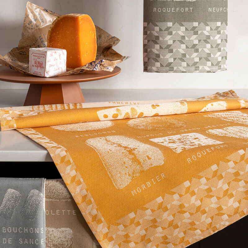 Le Jacquard Francais, TeaTowel Fromages