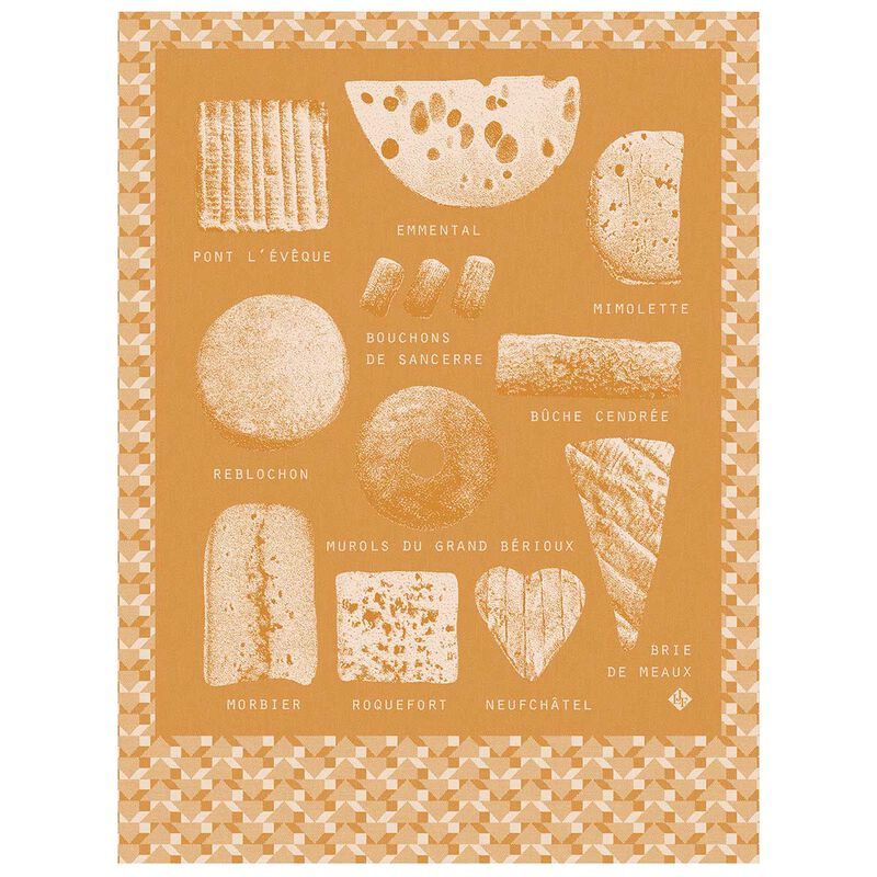 Le Jacquard Francais, TeaTowel Fromages