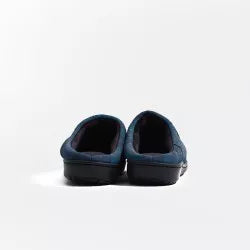 SUBU Fall + Winter Slippers "Tartan" Blue Plaid